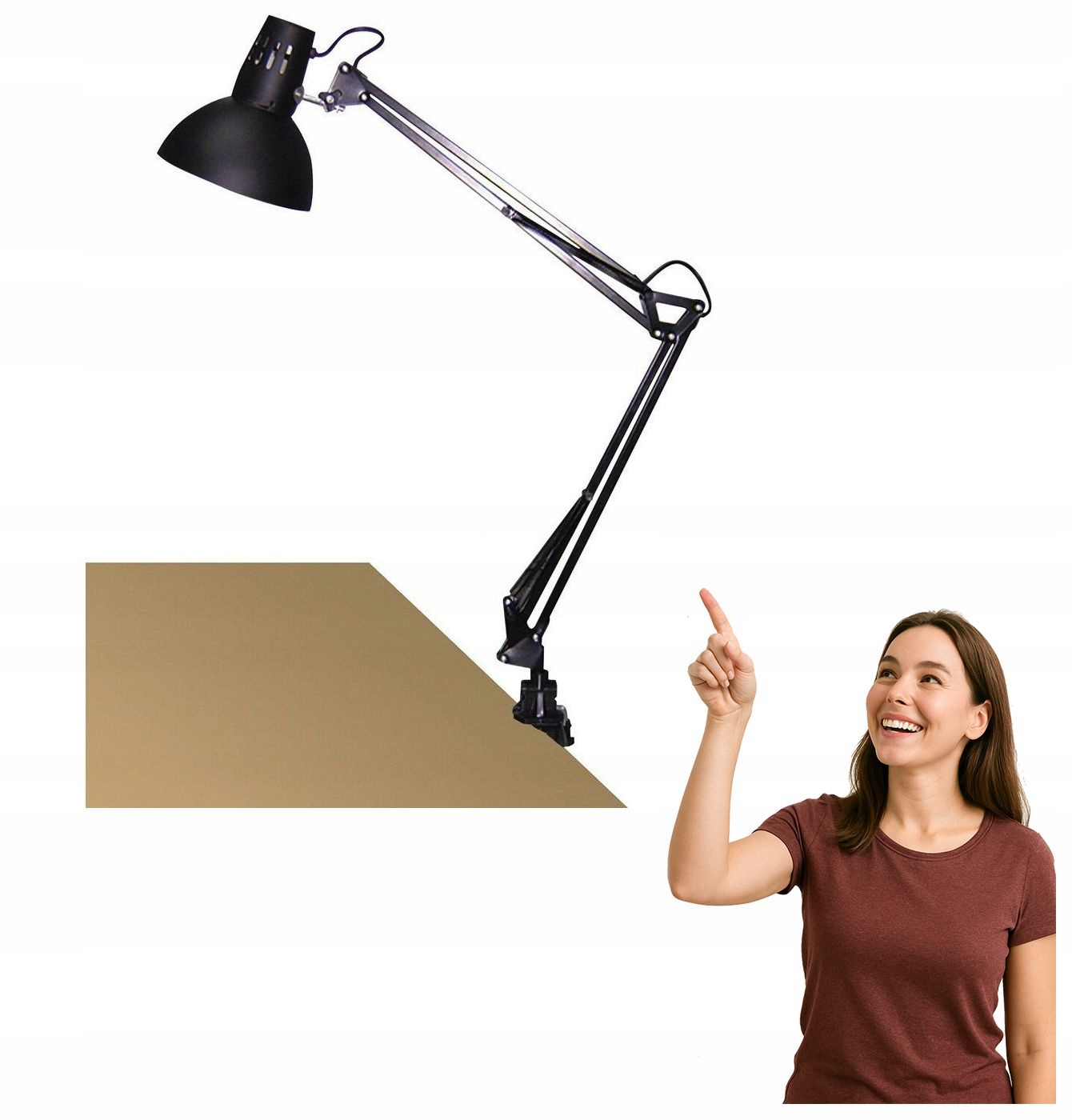 Stolní lampa na výložníku Arno 4215 Rabalux