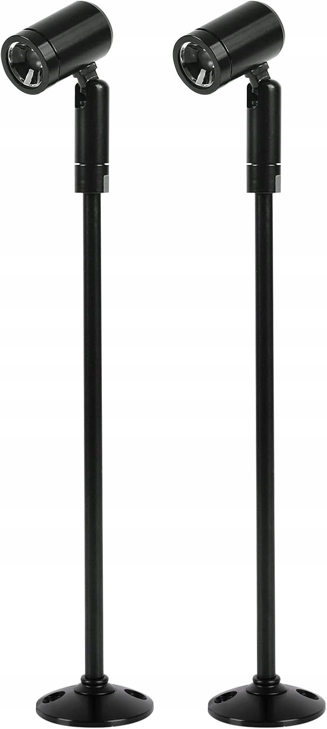 Led reflektor pro šperky a obrazy Elitlife 2ks 3200K 21cm 3W Černý 2ks