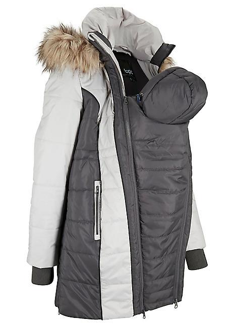 38 Bonprix cus KURTKA CIĄŻOWA ZE WSTAWKĄ