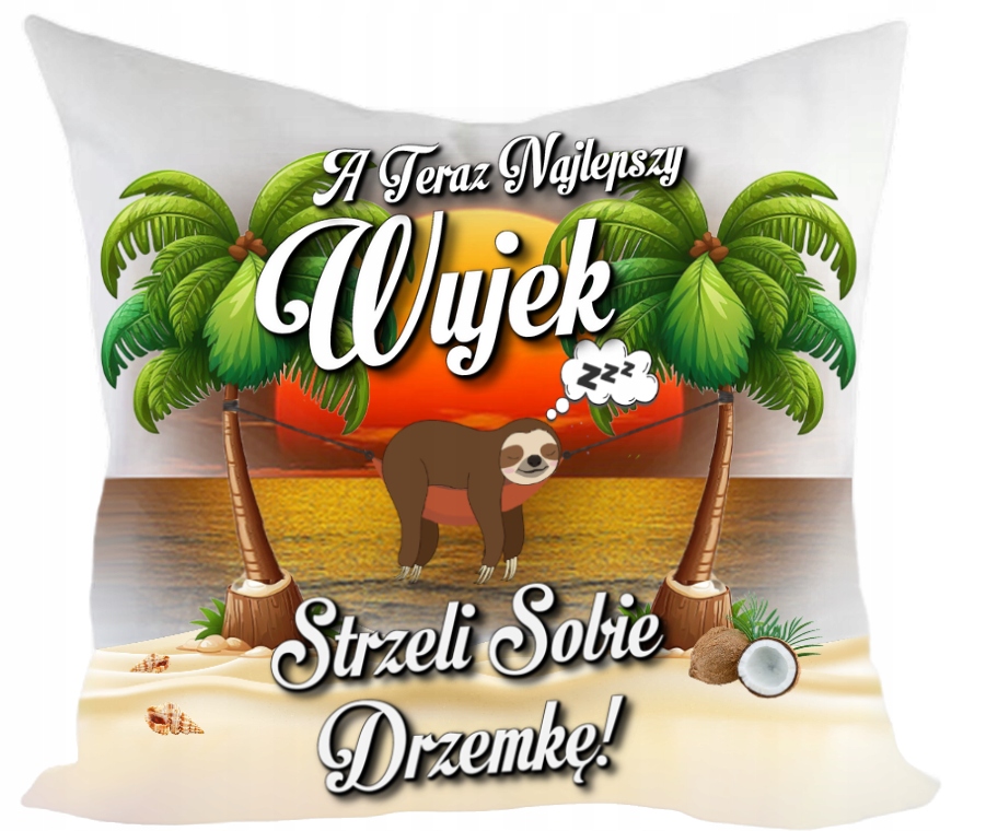 PODUSZKA + KUBEK NA PREZENT DLA WUJKA Marka bez marki