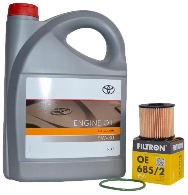 Filtron Sada Olejových Filtrů OE685/2 Olej Oe Toyota 5V30 5 L
