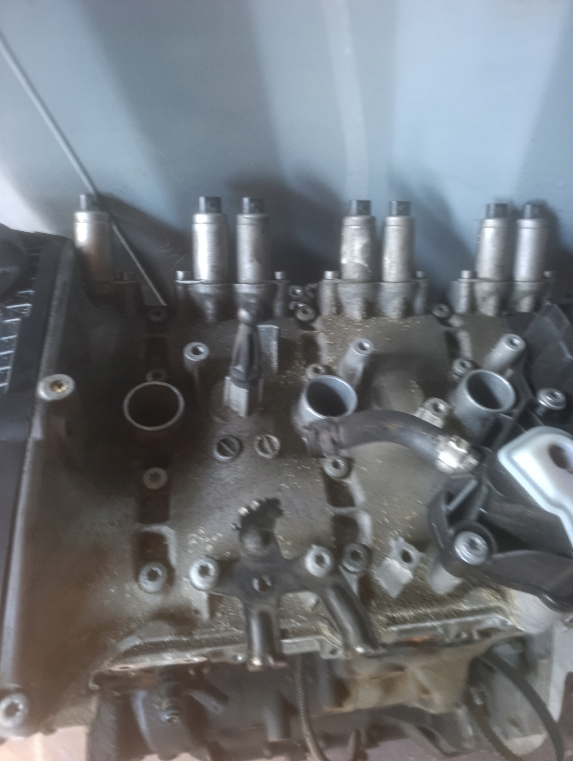 engine- unprotected pillar Volkswagen Audi 1.8 TFSI CJE