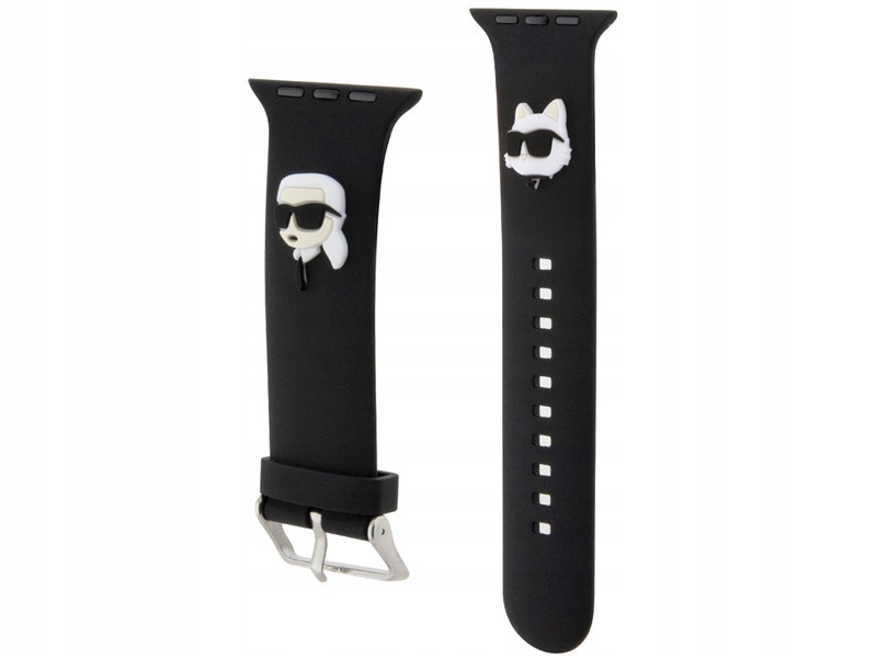 Pasek Karl Lagerfeld Karl & Choupette Heads do Apple Watch (38/40/41mm)