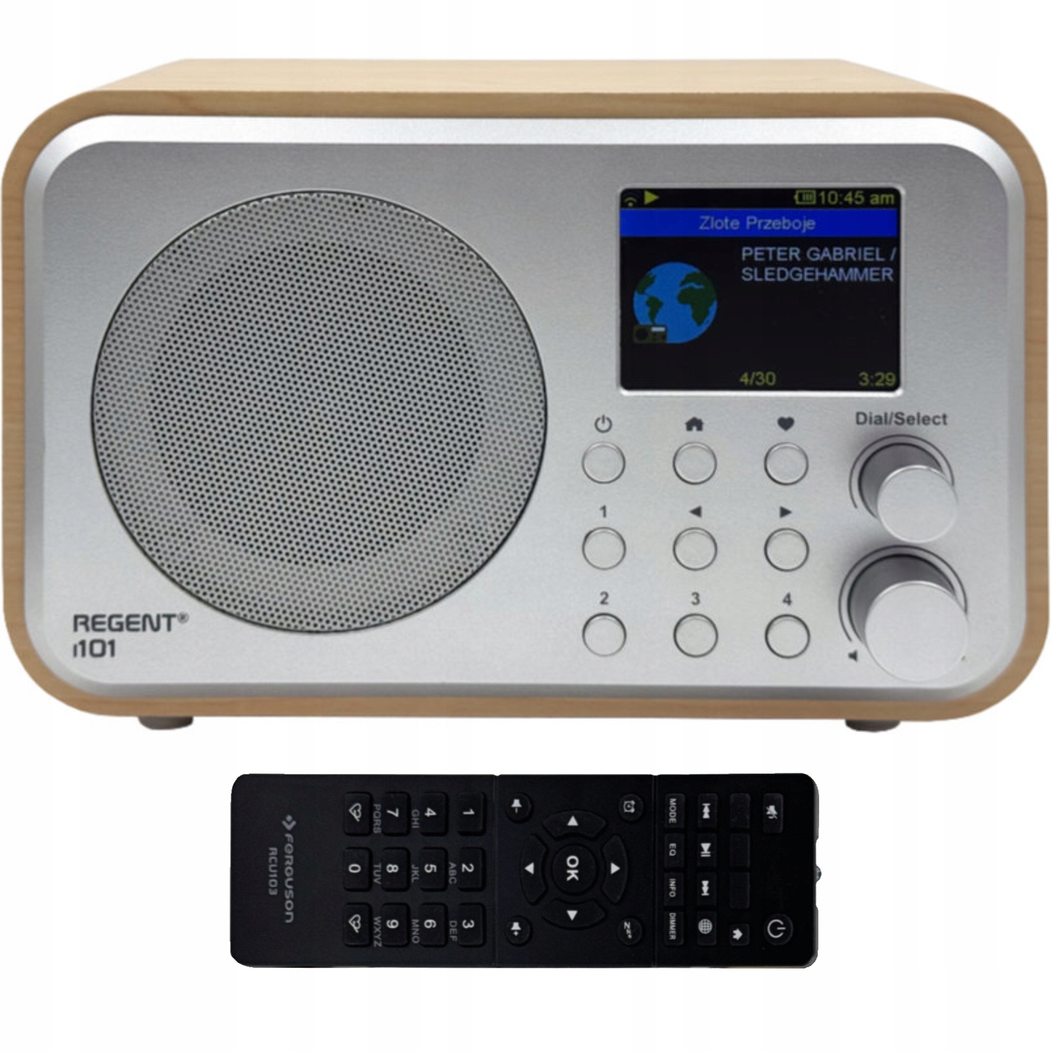 Ferguson Regent i101 Internetové rádio Dab+ Fm Rds Bt 5.3 UPnP/DLNA