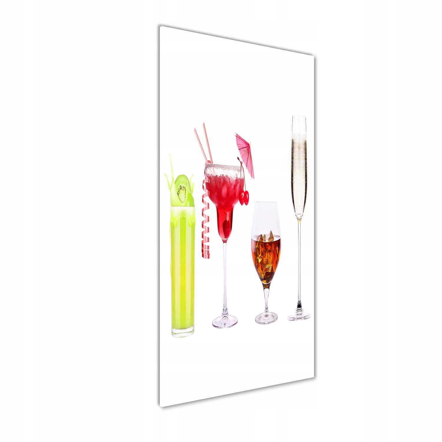 

Foto obraz akrylowy Kolorowe koktajle 50x125 cm
