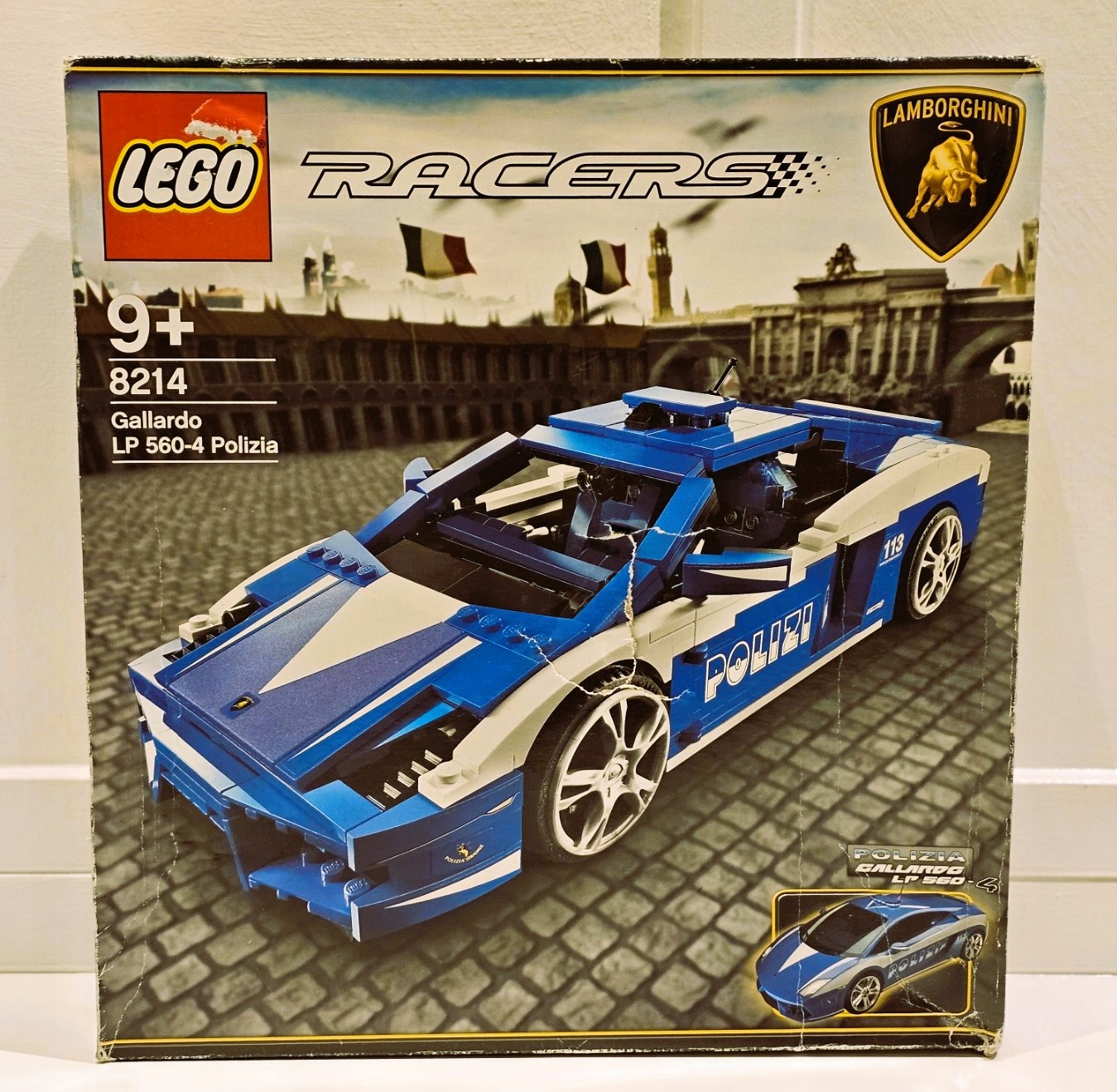LEGO Racers 8214 Lamborghini Polizia Marka LEGO
