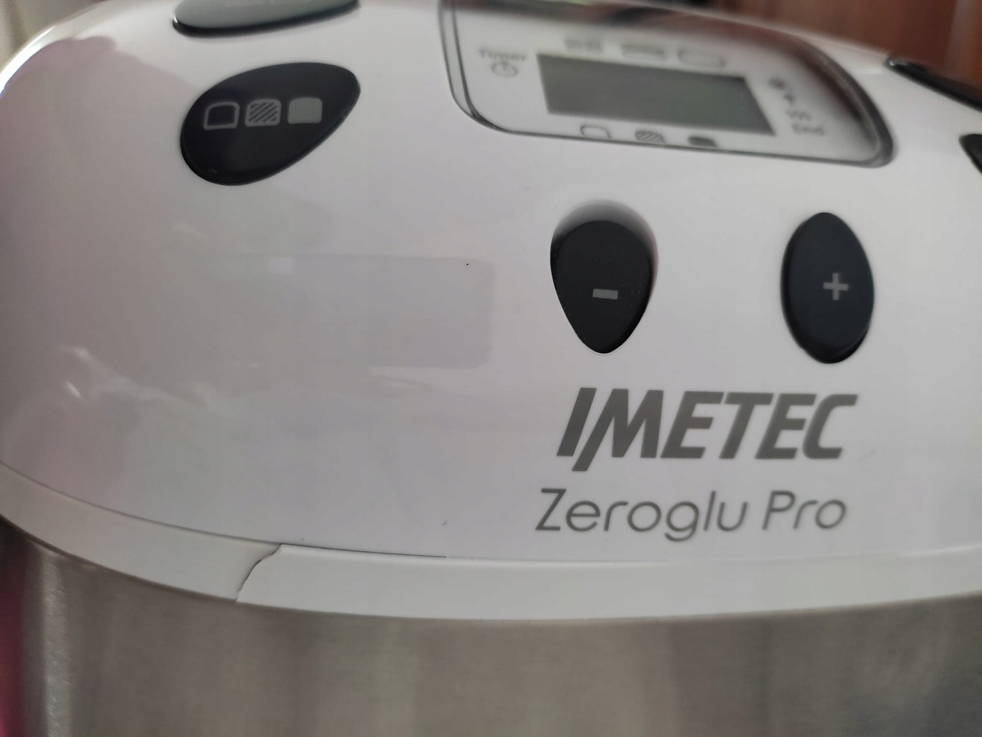 Wypiekacz do chleba Imetec Zero-Glu Pro srebrno biały Liczba programów 20
