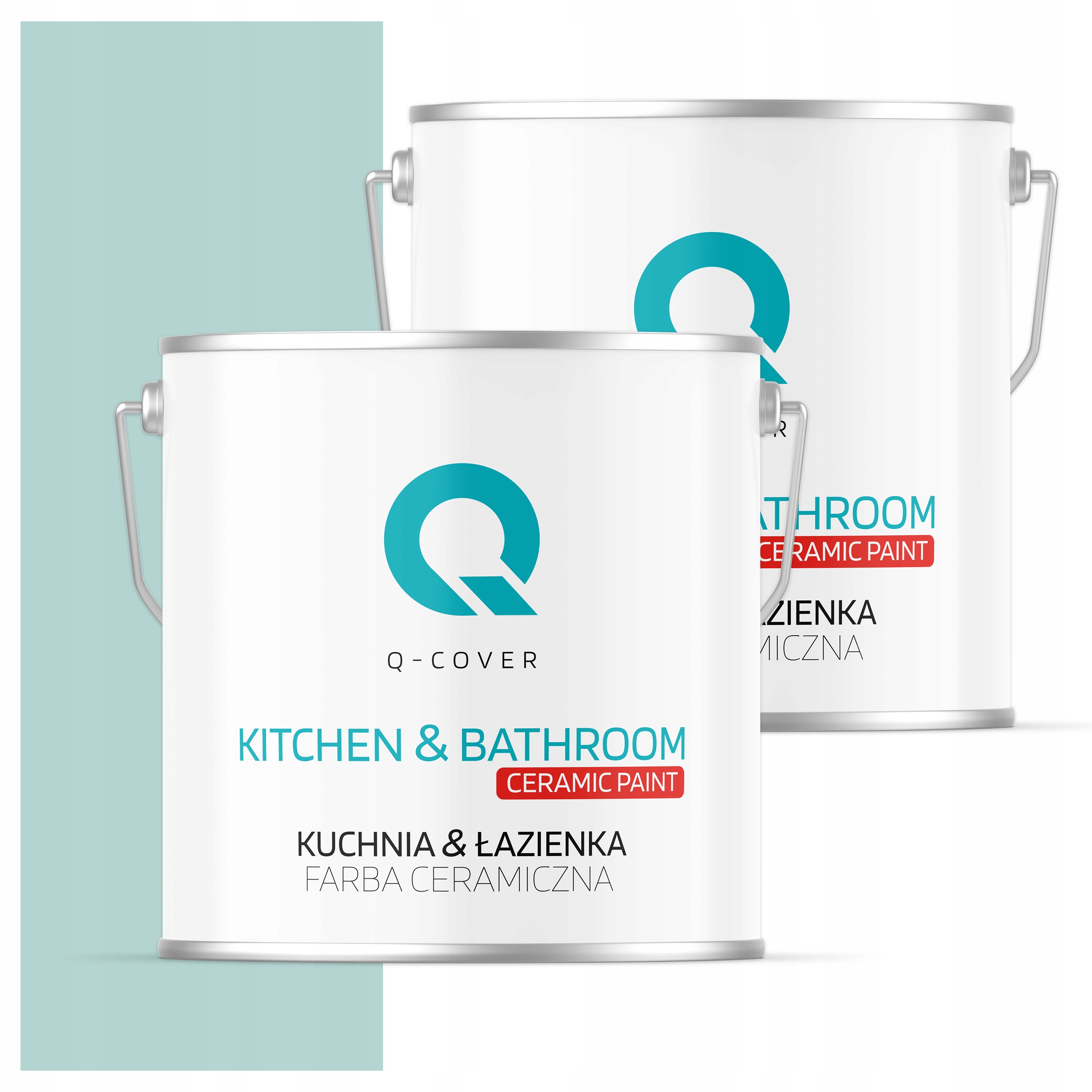 Farba do kuchyne a kúpeľne Umývateľná 5L Hlboká matná mätová svetlá H1561