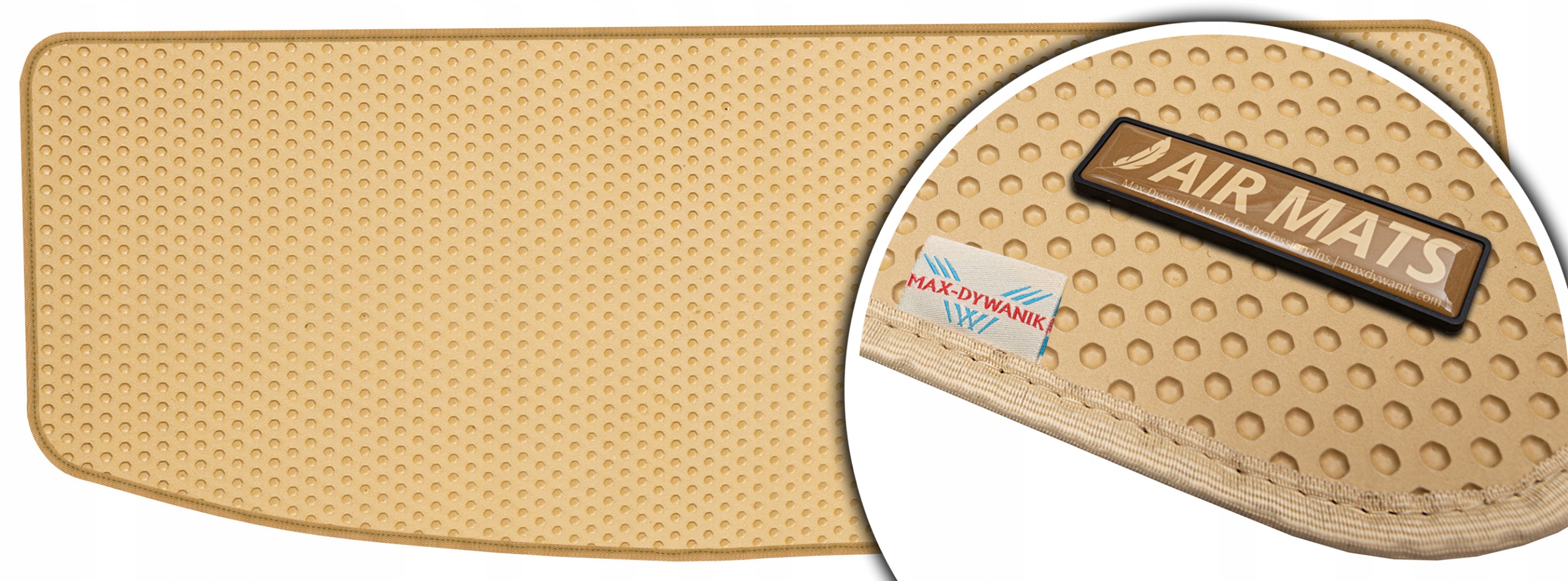 Mazda 5 III Minivan 7os 2010-2015 Béžová rohož do kufru Eva Air Mats