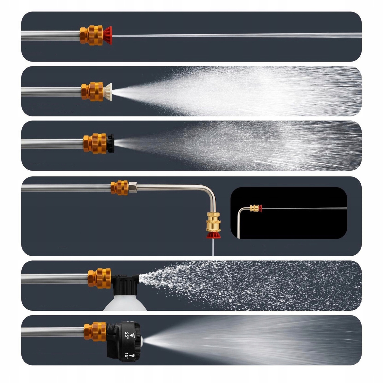 BEZPRZEWODOWA MYJKA 6W1 DO PODŁÓG I SAMOCHODÓW 12000 OBR./MIN ABS Napięcie zasilania 21 V