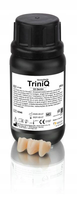 Pryskyřice pro 3D tiskárnu Bego VarseoSmile TriniQ D3 0,25 kg