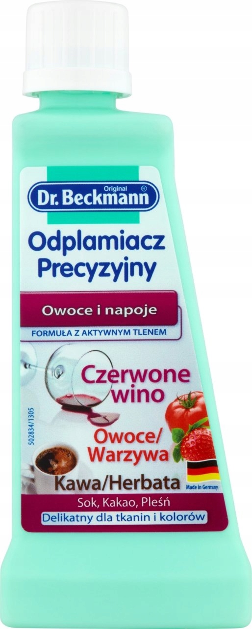 

Dr. Beckmann Odplamiacz Owoce I Napoje 50 G