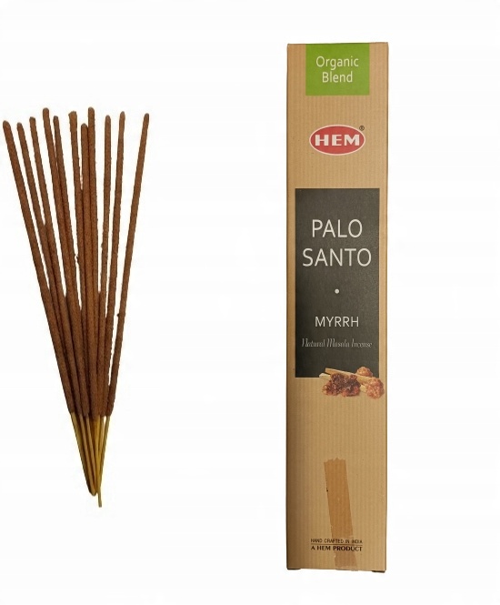 

Kadzidła Pyłkowe Palo Santo Myrrh Mirra Hem 15 gr