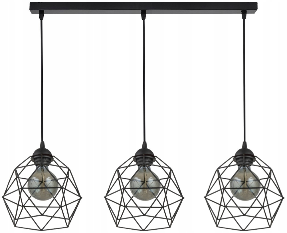 

Lampa Wisząca Druciana Sufitowa Żyrandol Loft Led