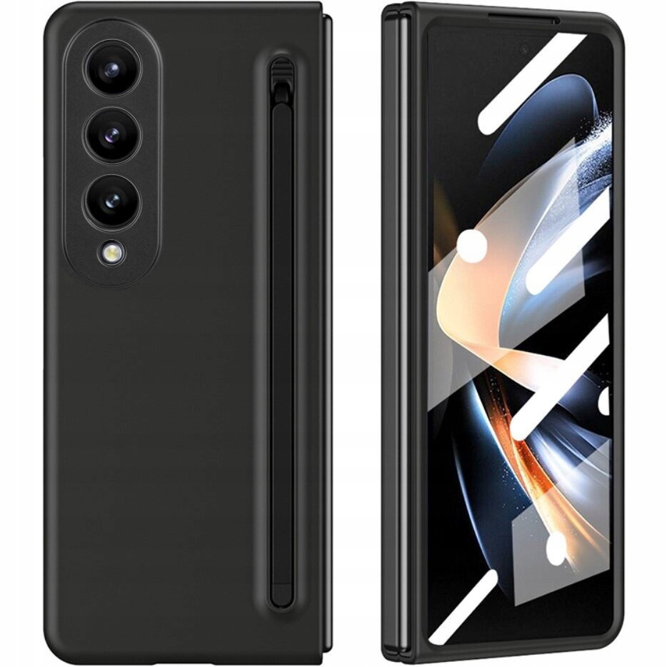 Pouzdro se sklem a stylusem pro Galaxy Z Fold 4 5G, Kryt, Obal, pouzdro