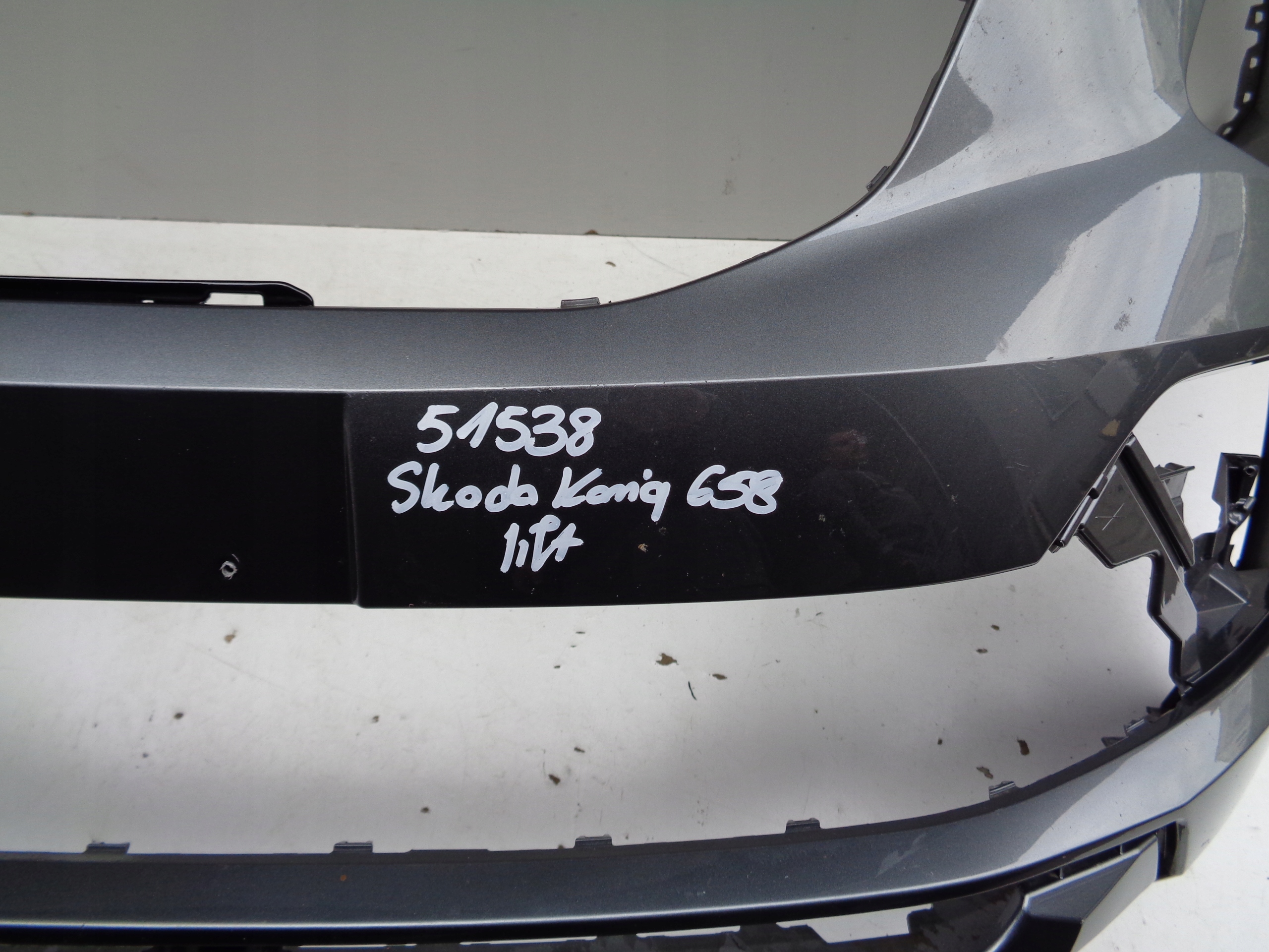 front bumper SKODA KAMIQ 658 23- LIFT NR 51538