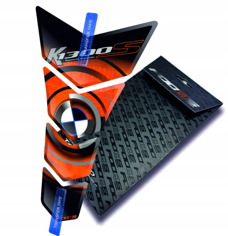Tank-pad od firmy Fooqs pro Bmw K-1300-S Oranžový