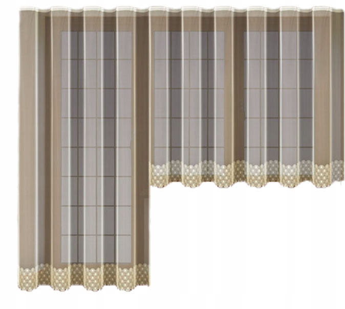 

Mg Firana 20450 siatka haft Krem 300x140 taśma