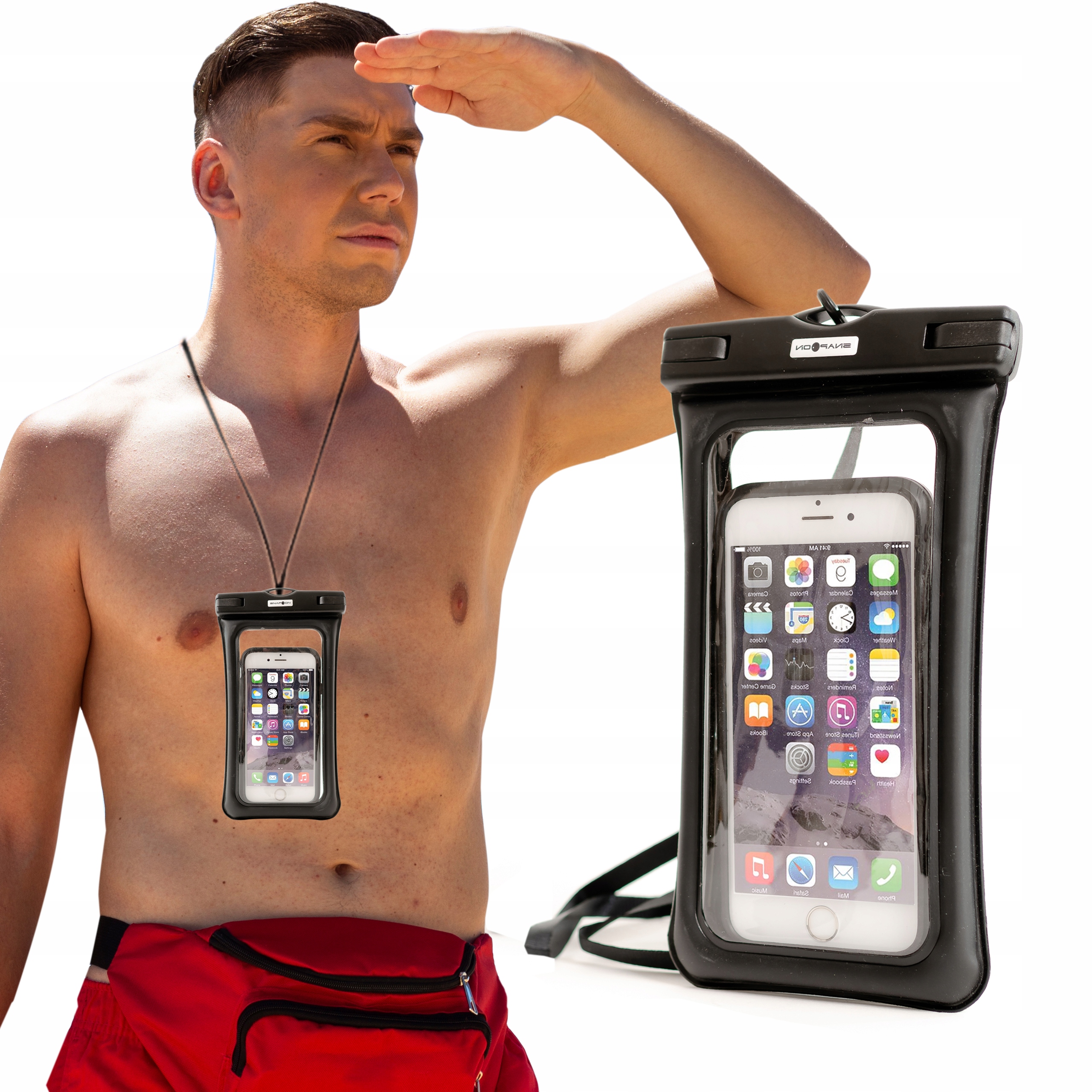 Etui Pokrowiec Na Telefon Do Robienia Zdjęc Pod Wodą Kajak Łódkę Plaże