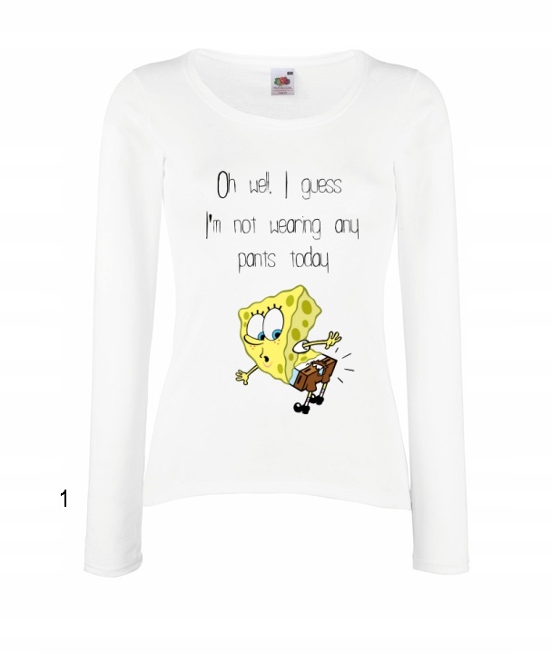 

Bluzka Damska Sponge Bob Kanciastoporty