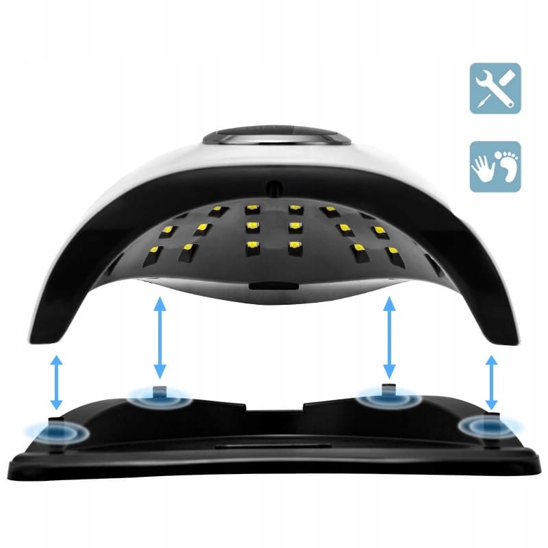 Lampa DO PAZNOKCI MANICURE LED+UV LEMON Sun X11 Max 220 W Kod producenta LEMON SUN X 11