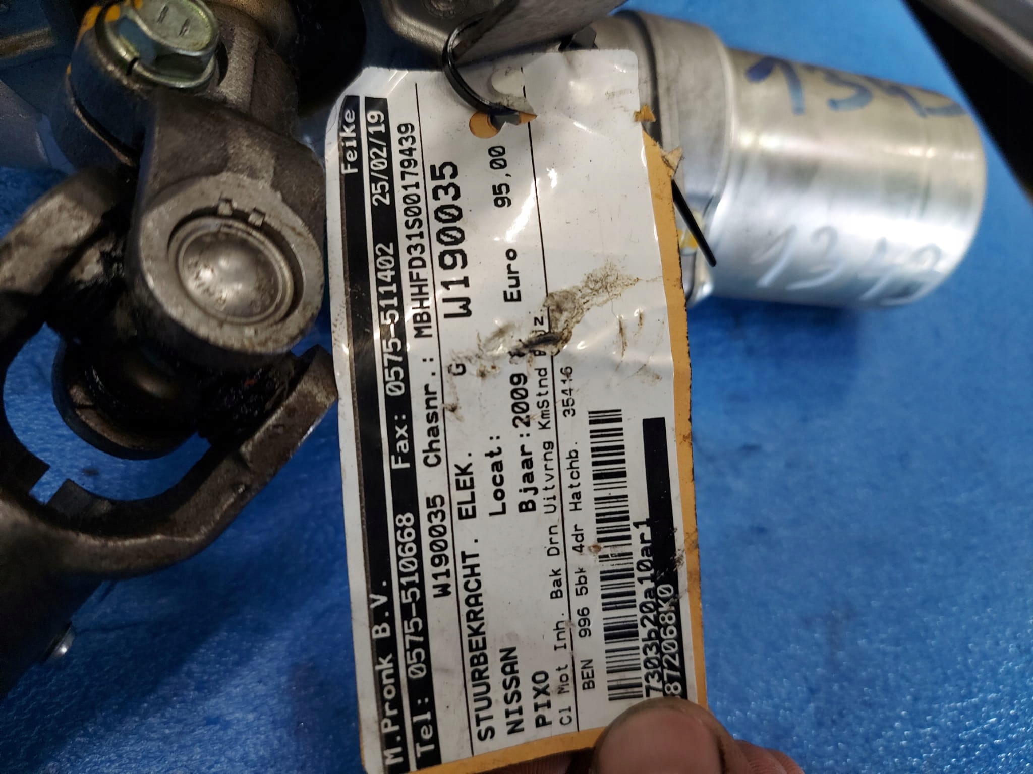 control electrics NISSAN PIXO 38720-68KO
