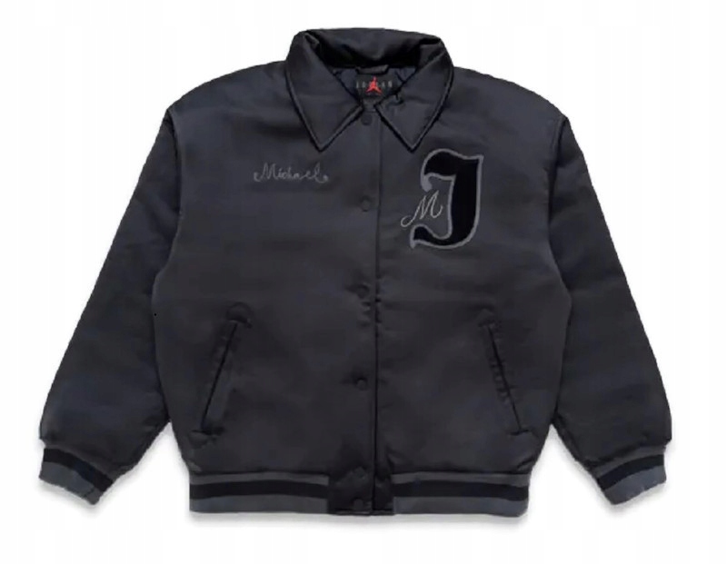 Dámská Saténová Bomber Jordan Velikost L Originální