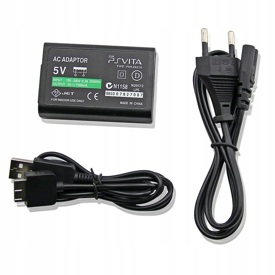 Ładowarka sieciowa zasilacz kabel USB PS VITA PCH-1004 1104 Kod producenta 1004