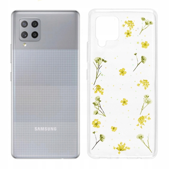 

Etui Case Pokrowiec Kwiaty do Samsung Galaxy A42