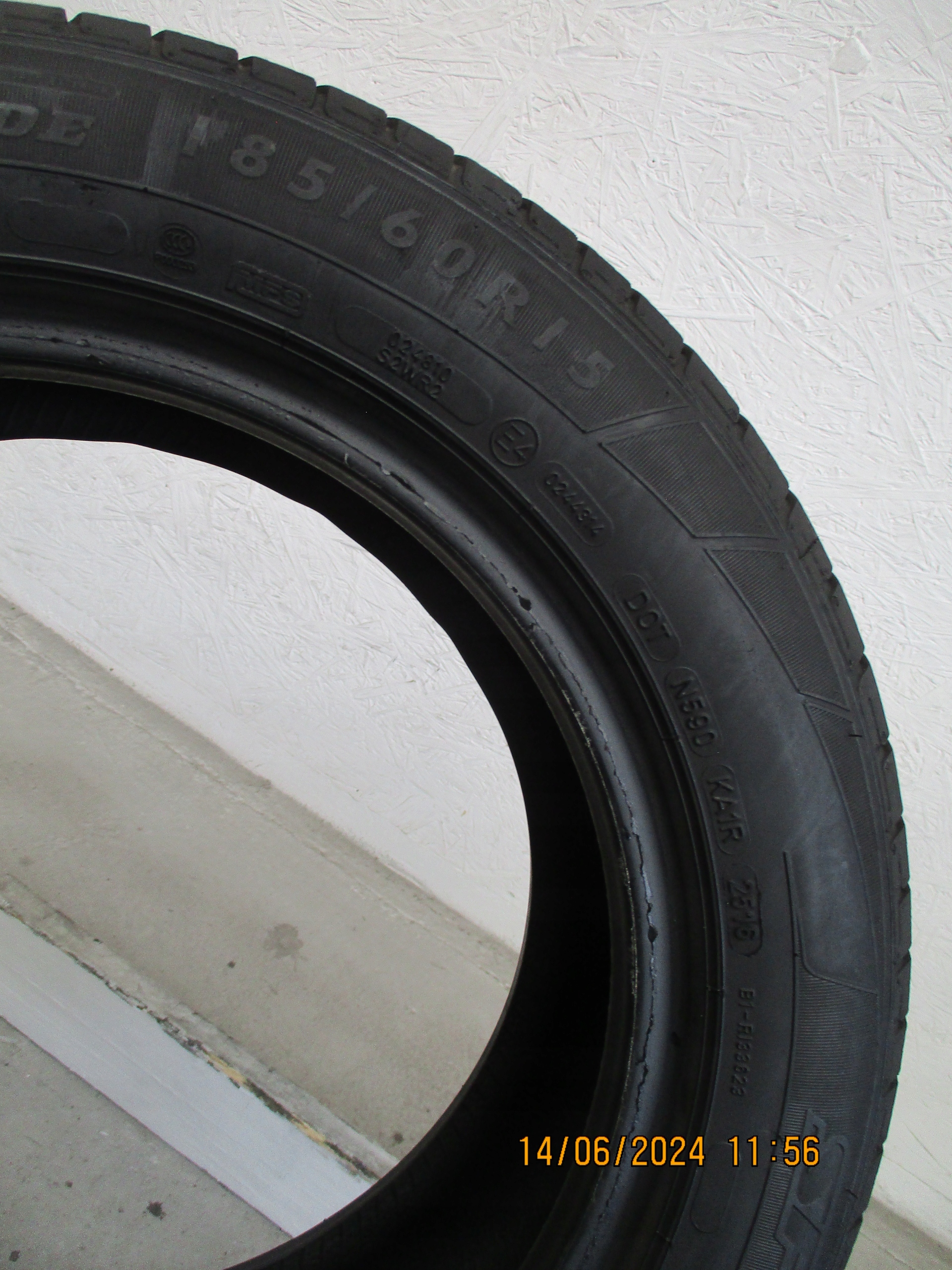 185/60R15 Dunlop SP Sport 01 A/S 6,1mm Model SP Sport 01 A/S