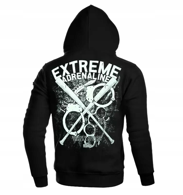 Pánská mikina s kapucí Extreme Adrenaline Little Boy Toys r.XXL