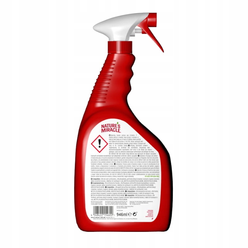 ODPLAMIACZ NEUTRALIZATOR UPORCZYWYCH ZAPACHÓW KOTA Postać płyn