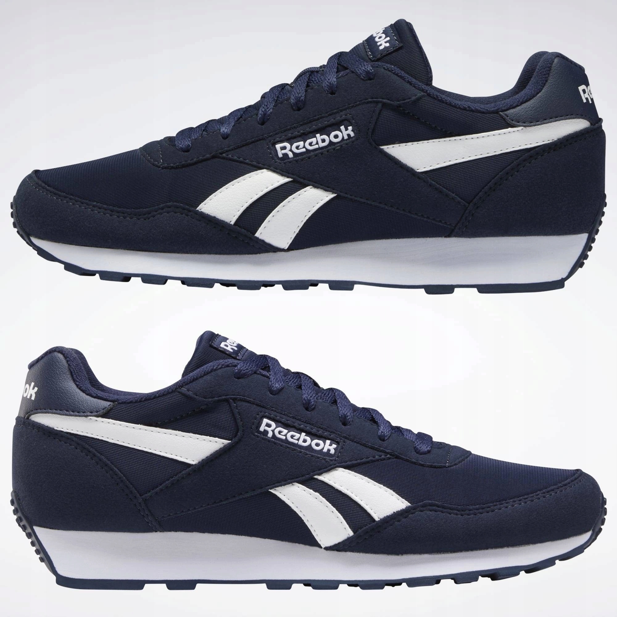 Buty trampki męskie Reebok Classic Rewind Run WYGODNE NA CO DZIEŃ 100001391 EAN (GTIN) 4064037816924