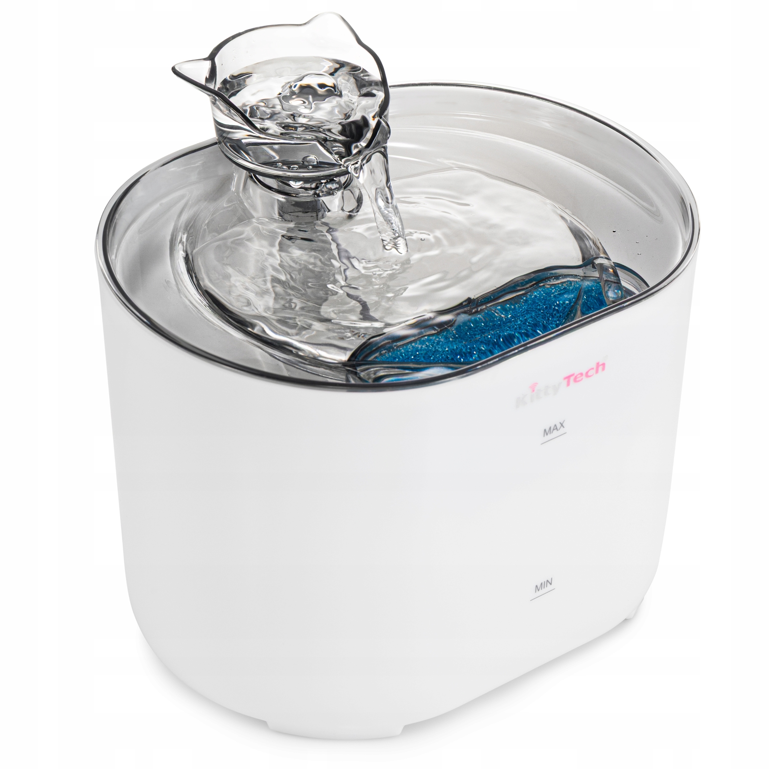 Levně Fontána napáječka pro kočky králíka MeowMist KT30001NA-W bílá KittyTech