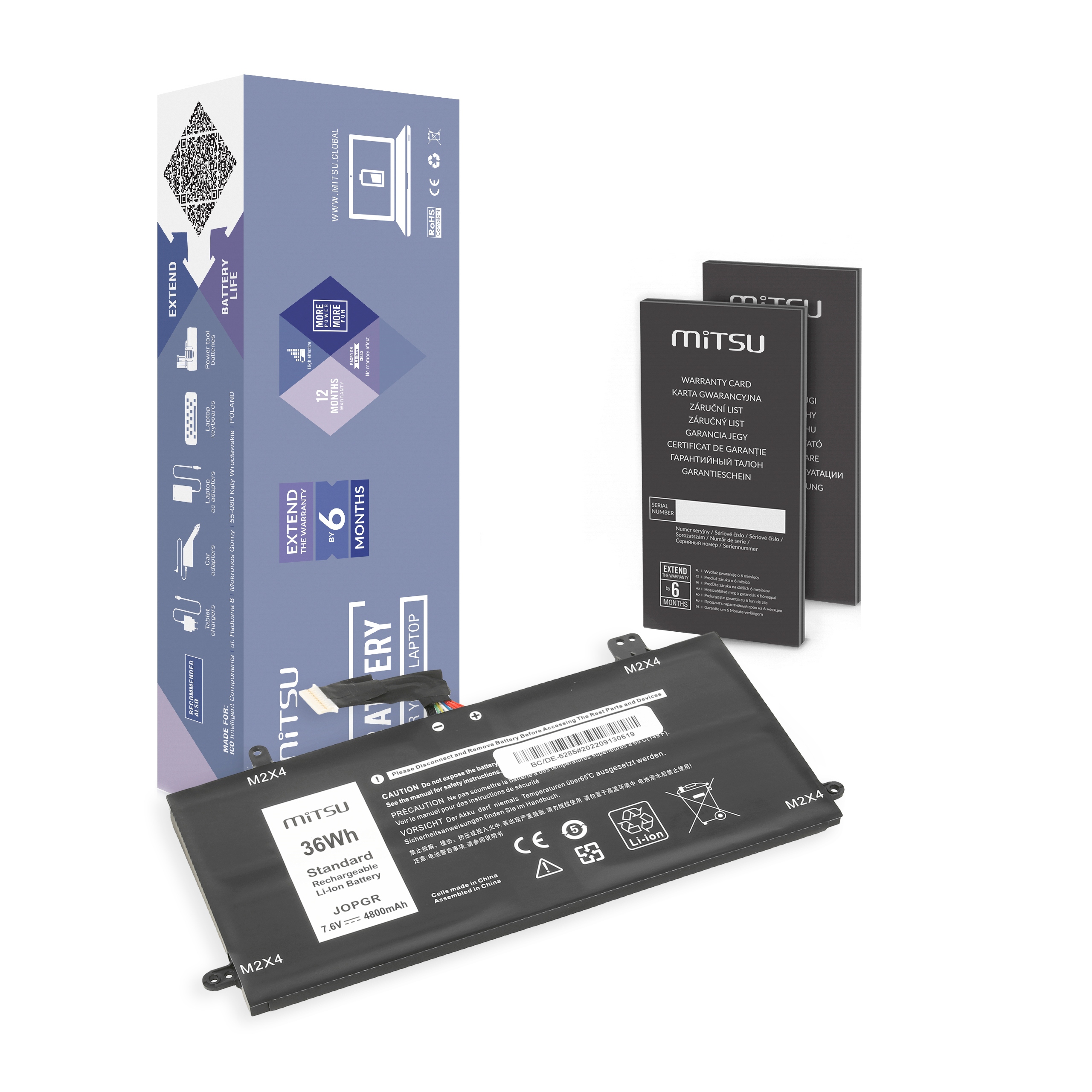

Bateria J0PGR do Dell Latitude 5285 5290 2-in-1