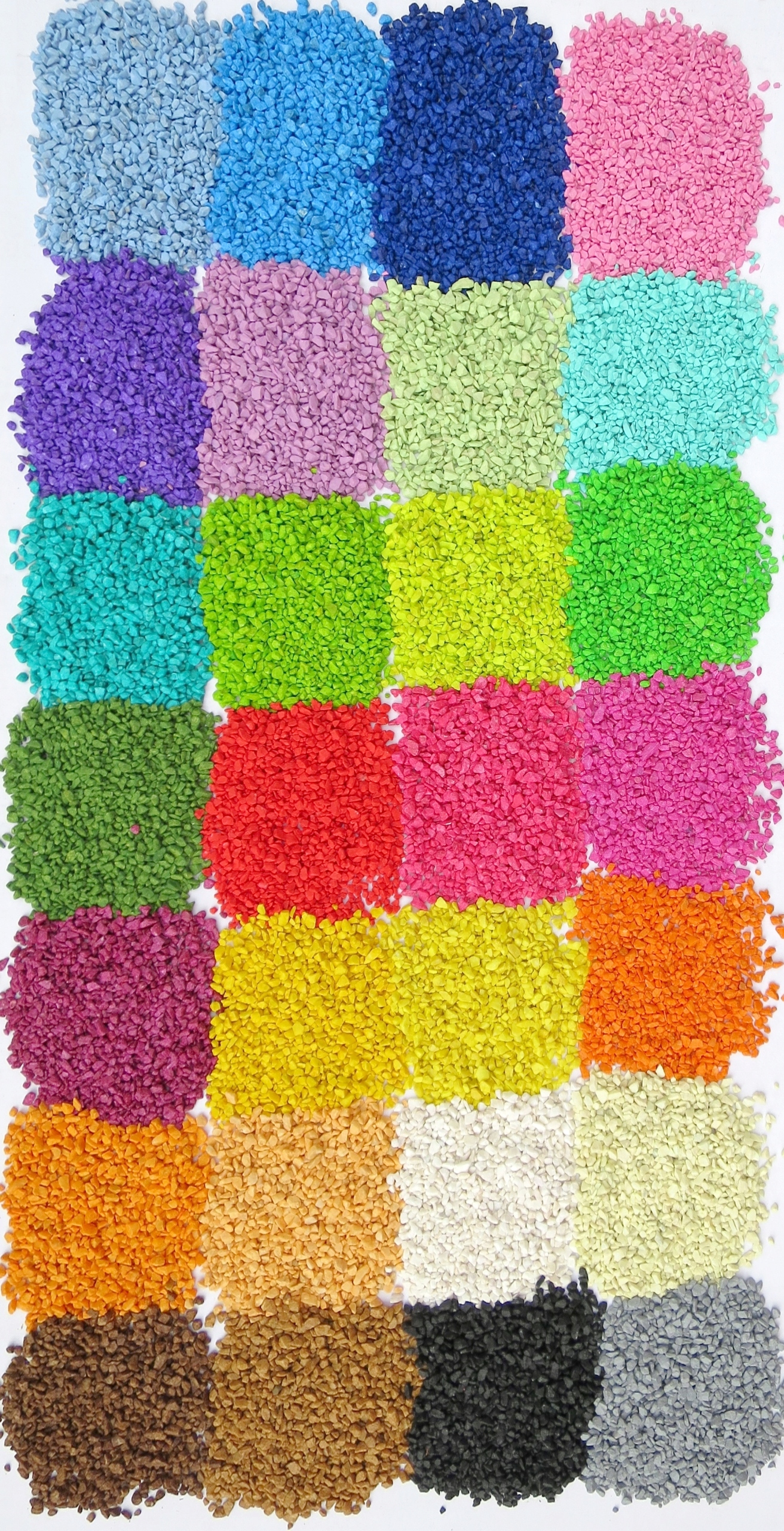 POLSKI PRODUCENT żwirek ozdobny kamień grys każdy kolor jest 1-4 mm 1 kg Marka BlueWay