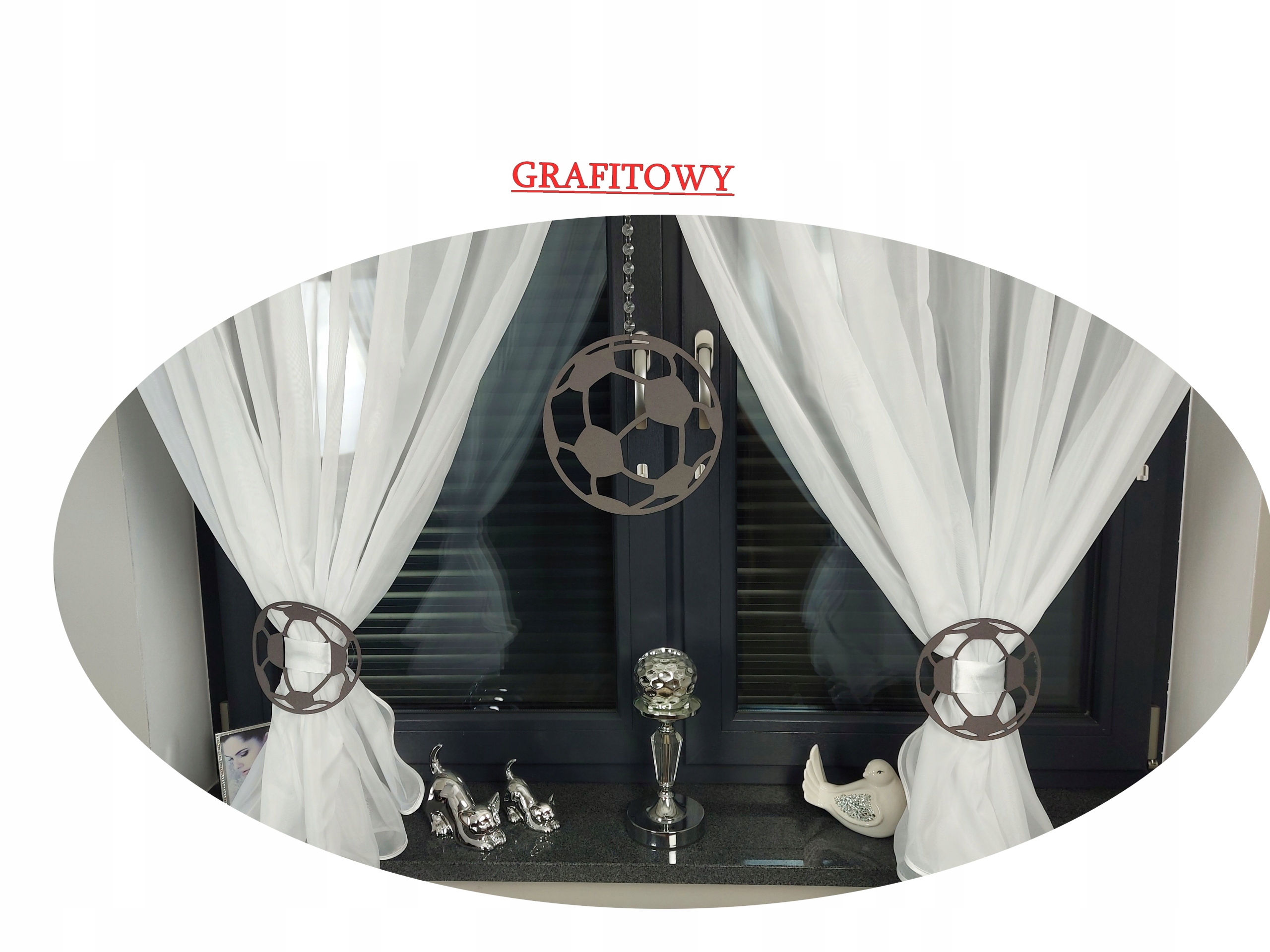 ZAWIESZKA PIŁKA AŻUR GIRLANDA 7 KOLORÓW Marka inna