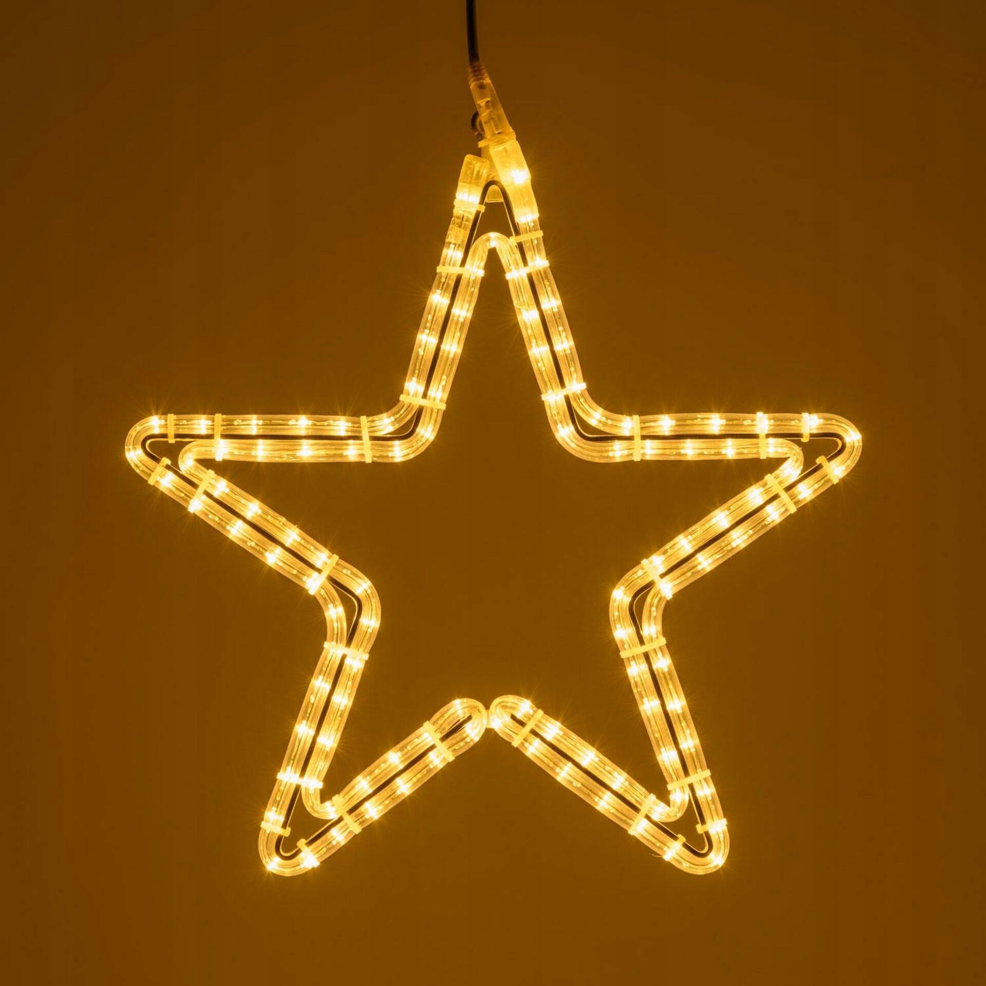 Xmas King XmasKing Led motív hviezda priemer 50cm, Profi 230V vonkajšie, teplá