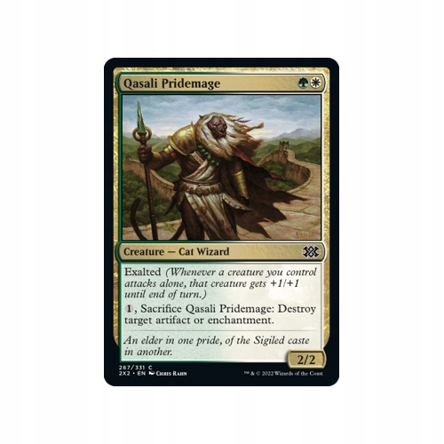 Mtg 2x Qasali Pridemage
