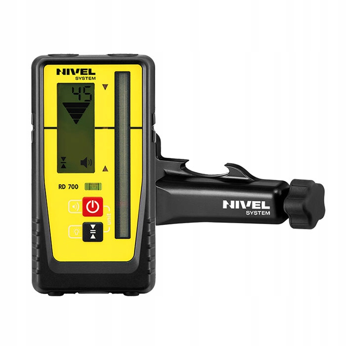 NIWELATOR LASEROWY NIVEL SYSTEM NL520R DIGITAL RD700 AKCESORIA Zasięg 500 m