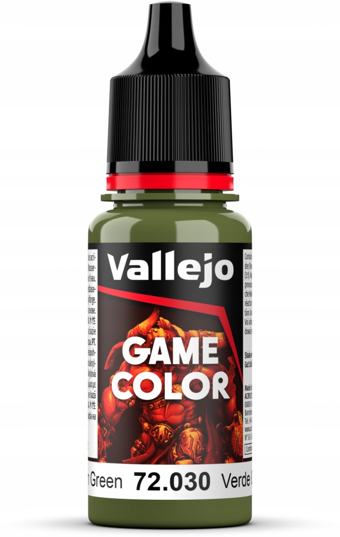 Vallejo 72030 Game Color 18ml Goblin Green