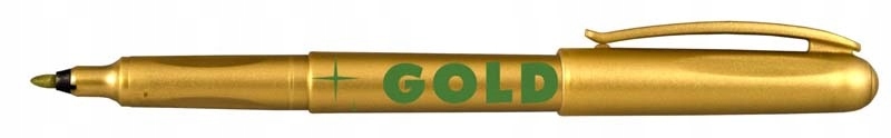 

Marker Permanentny Centropen Złoty Okrągła Końców