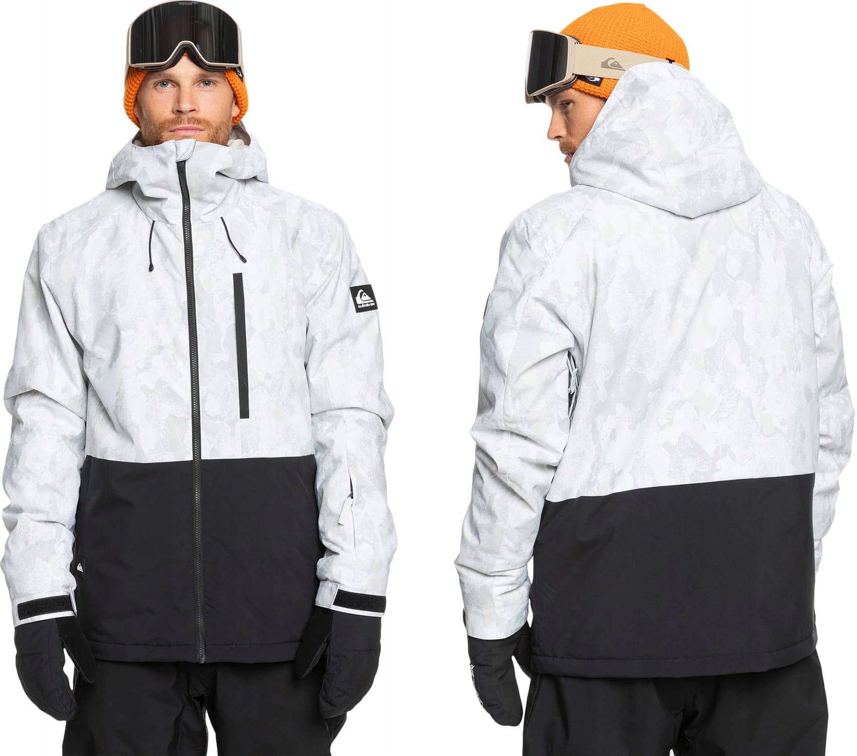 Quiksilver Kurtka narciarska męska Ocieplana Wodoodporna snowboardowa