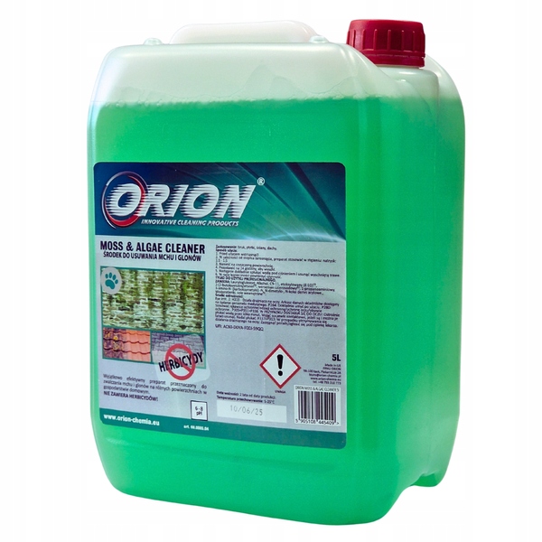 Levně Přípravek na odstraňování řas a mechů Orion Moss & Algae Cleaner 5L