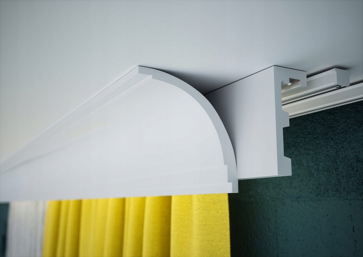 Listwa karniszowa MASKUJĄCA LK-03 LIGHTBLOCKER LED Długość (m) 2.44
