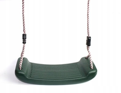 HUŚTAWKA PLASTIKOWA SOLIDNA PLAC ZABAW ZIELONA