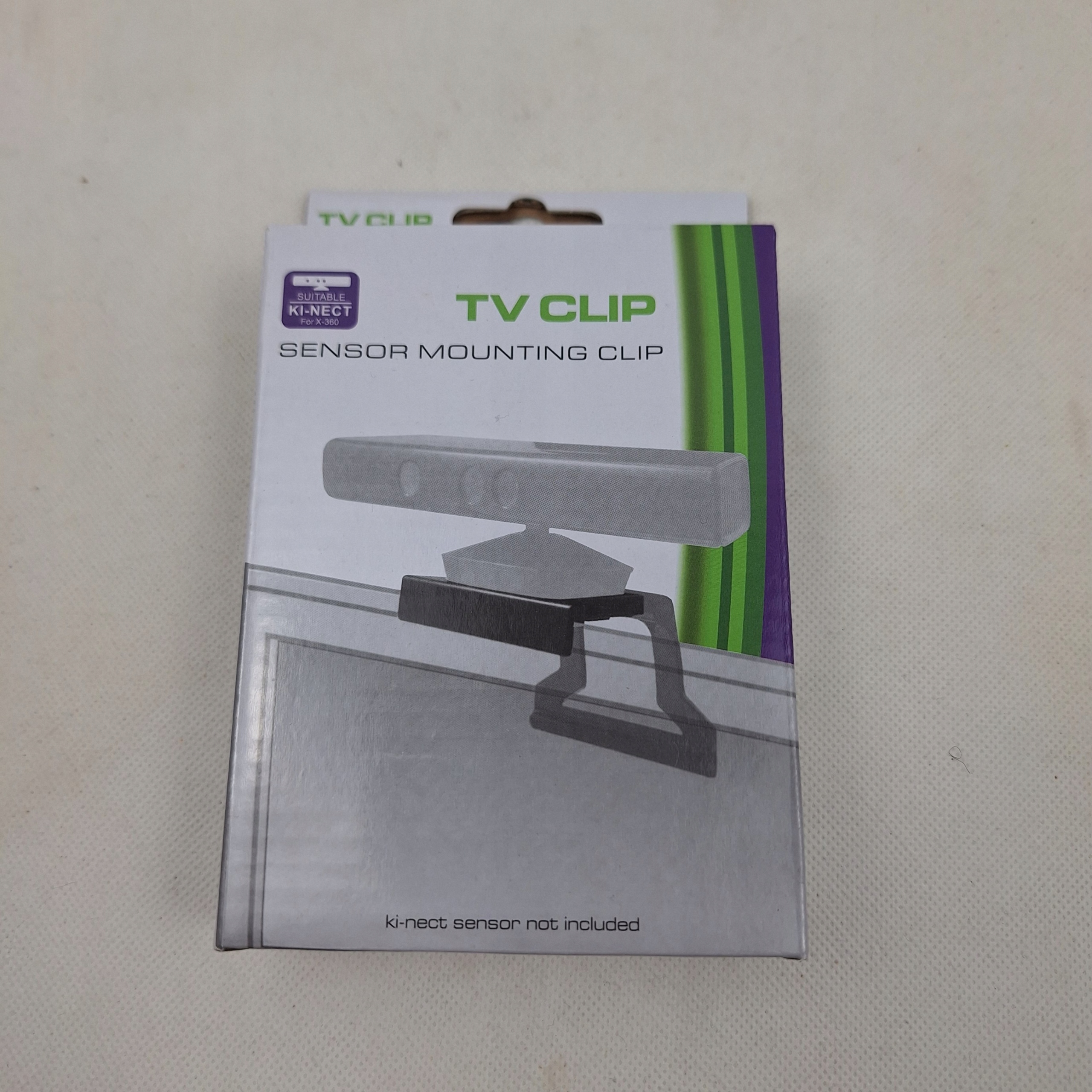 SOLIDNY UCHWYT TV DO KINECT SENSOR RUCHU XBOX 360 NOWY PRZYDATNY GADŻET Stan opakowania oryginalne