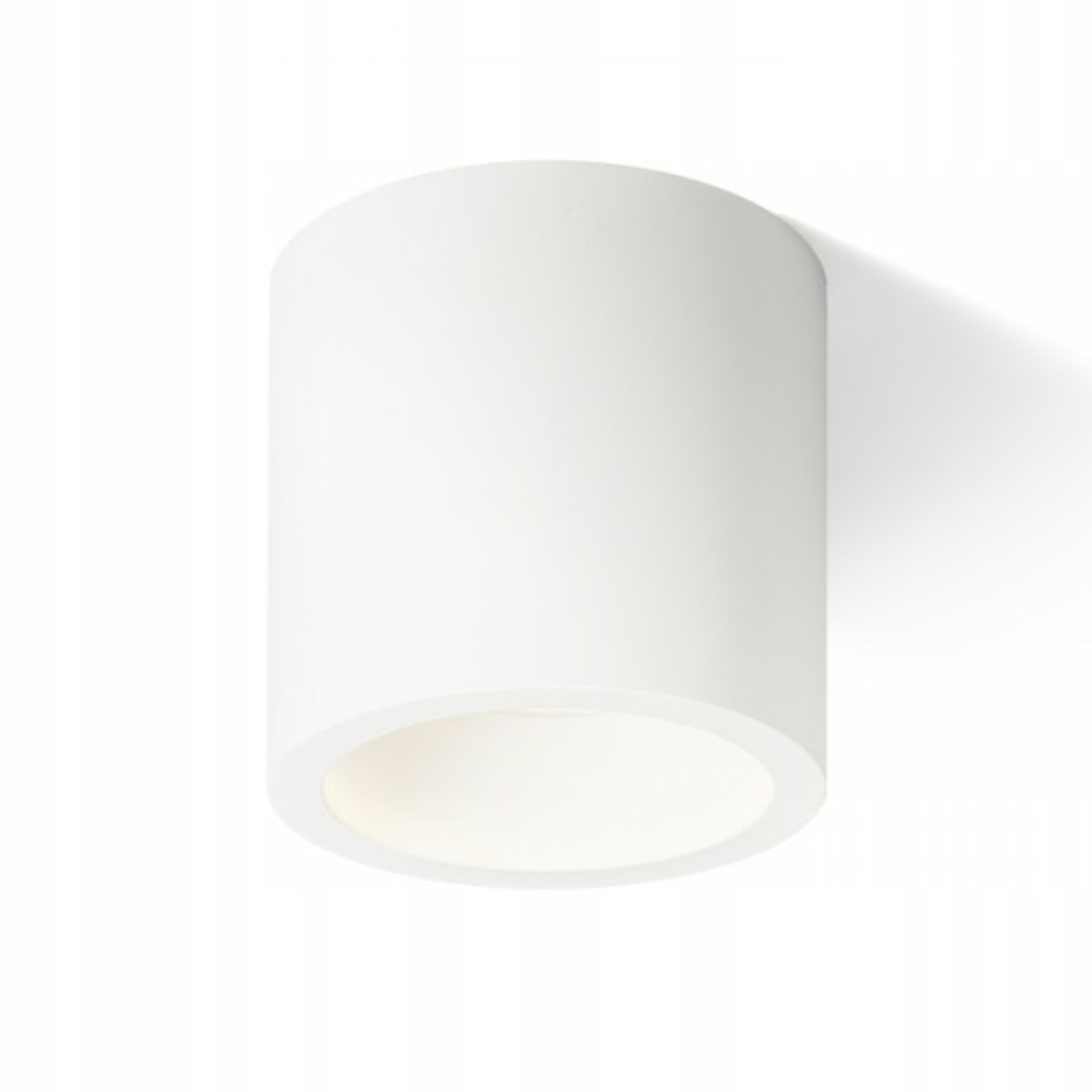 Rendl Gina stropné sadrové svietidlo GU10 50W pretierateľné biele