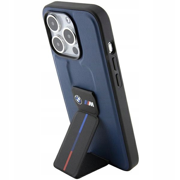 Bmw BMHCP15LGSPBIV iPhone 15 Pro 6,1" námořnický pevný kufr M Grip Stand