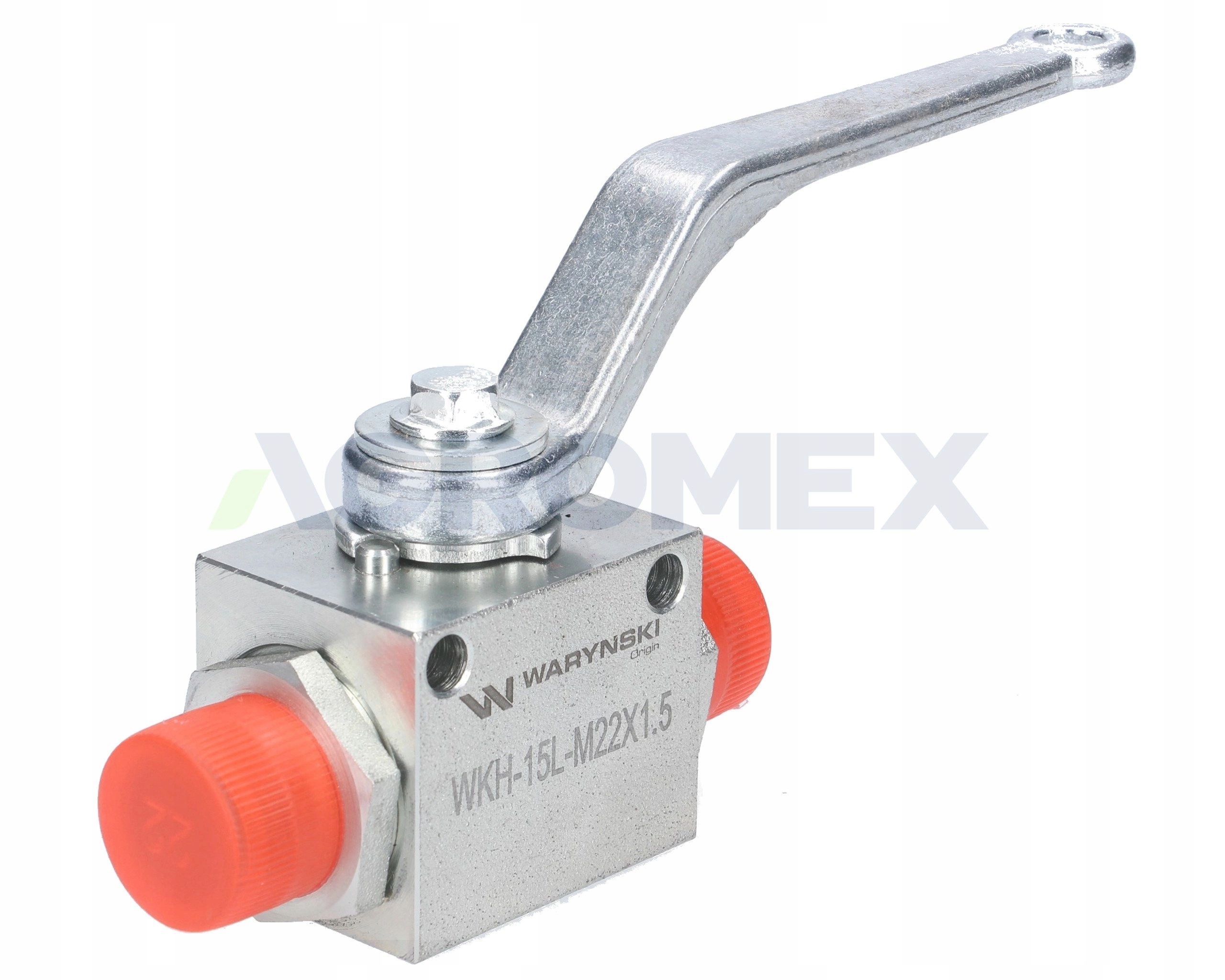 Kulový kohout hydraulický 2-cestný 2/2 M22x1.5